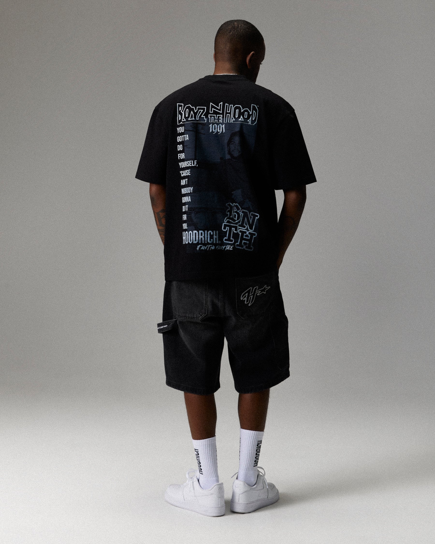 Legend Boyz N The Hood T-Shirt - Black/Grey