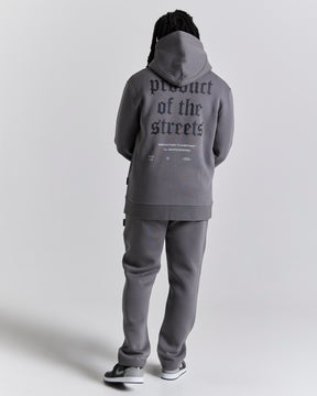 Shadow Hoodie - Grey/Black/Blue