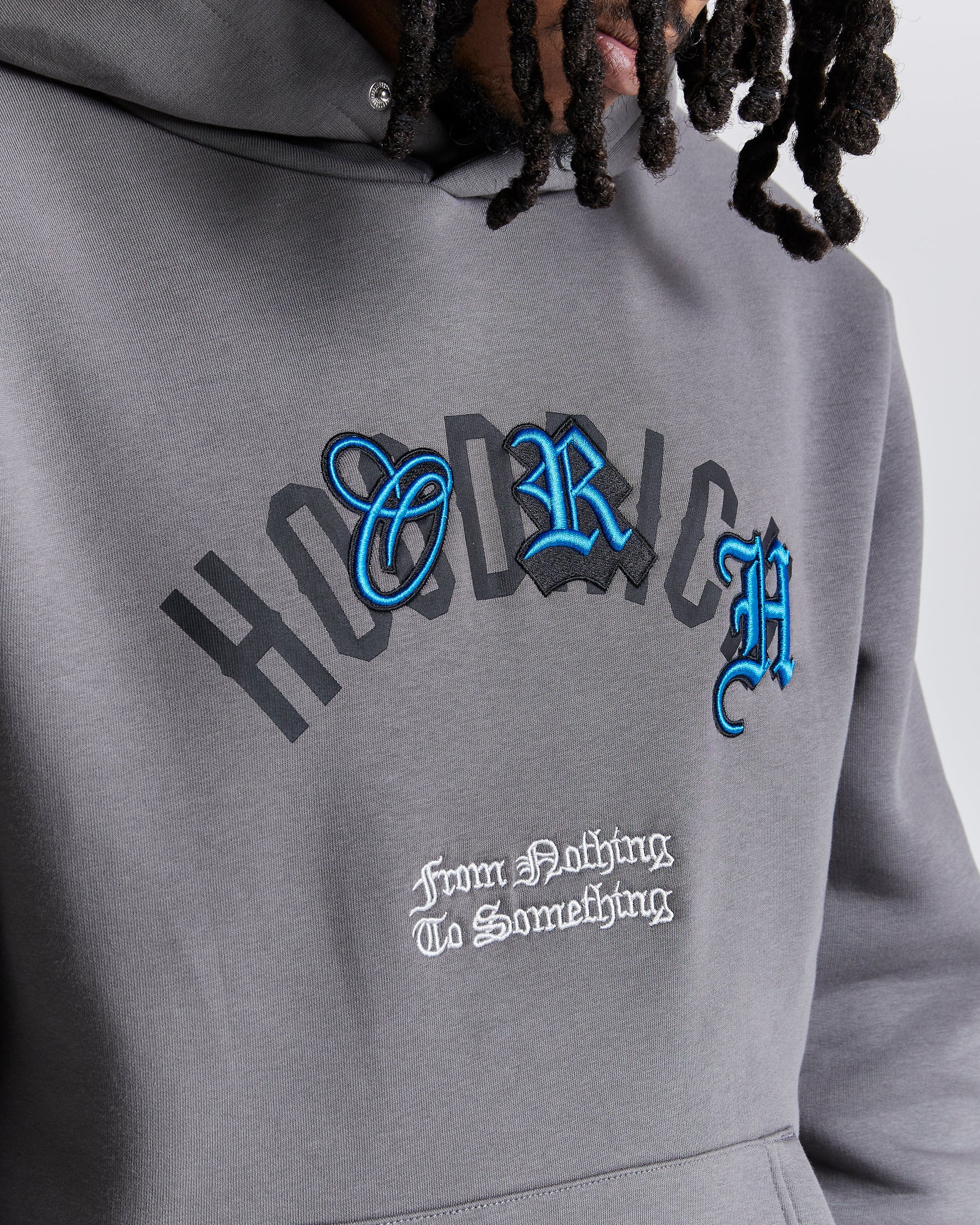 Shadow Hoodie - Grey/Black/Blue