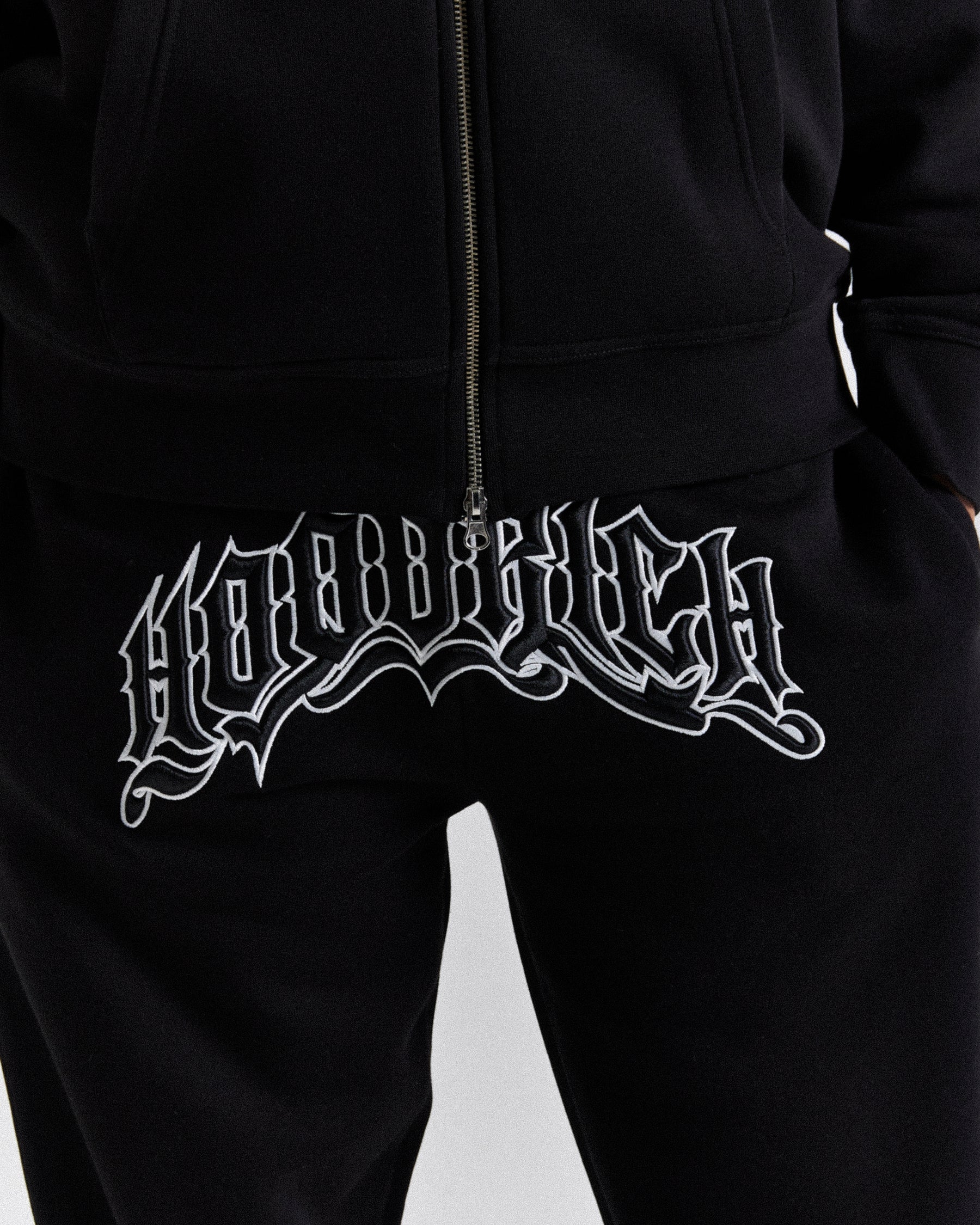 Ritual Oversized Joggers - Black/White