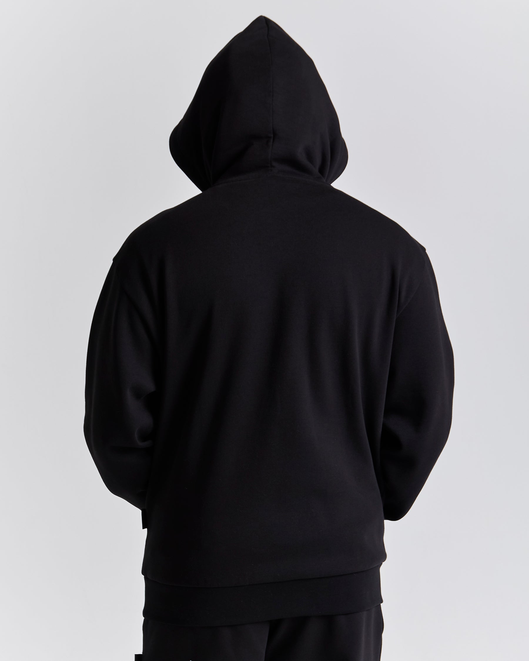 Inferno Oversized Hoodie - Black/Red