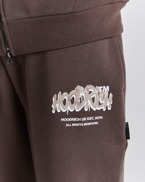 Radar Oversized Joggers - Brown/Camo