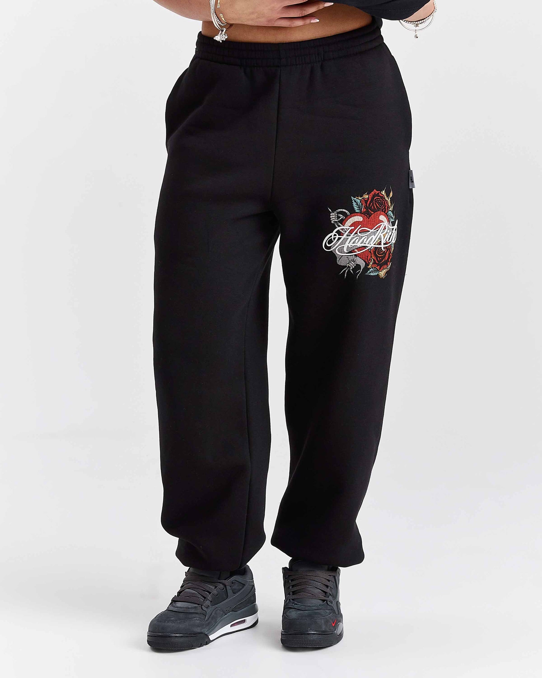 Vox Oversized T-Shirt - Black/Red