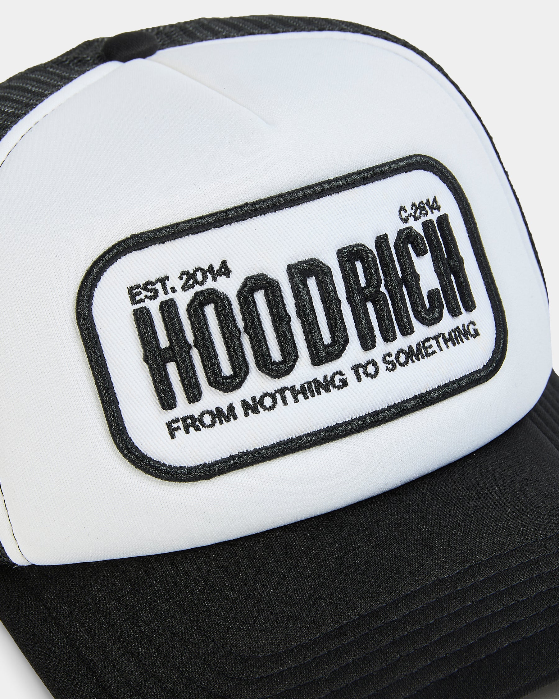 Stamp Trucker Cap - White/Black