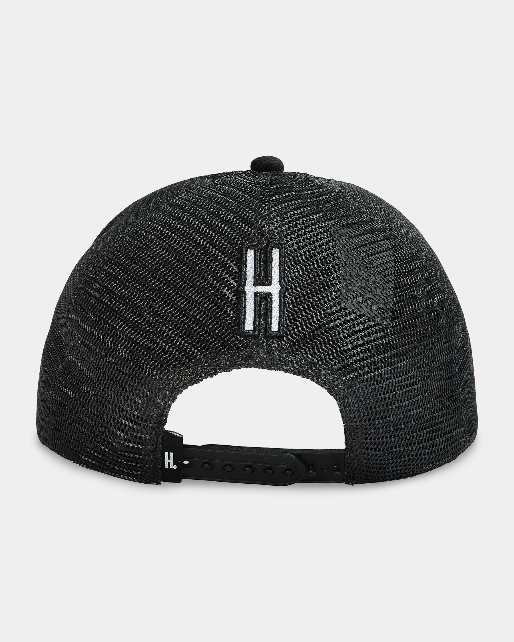 Stamp Trucker Cap - White/Black