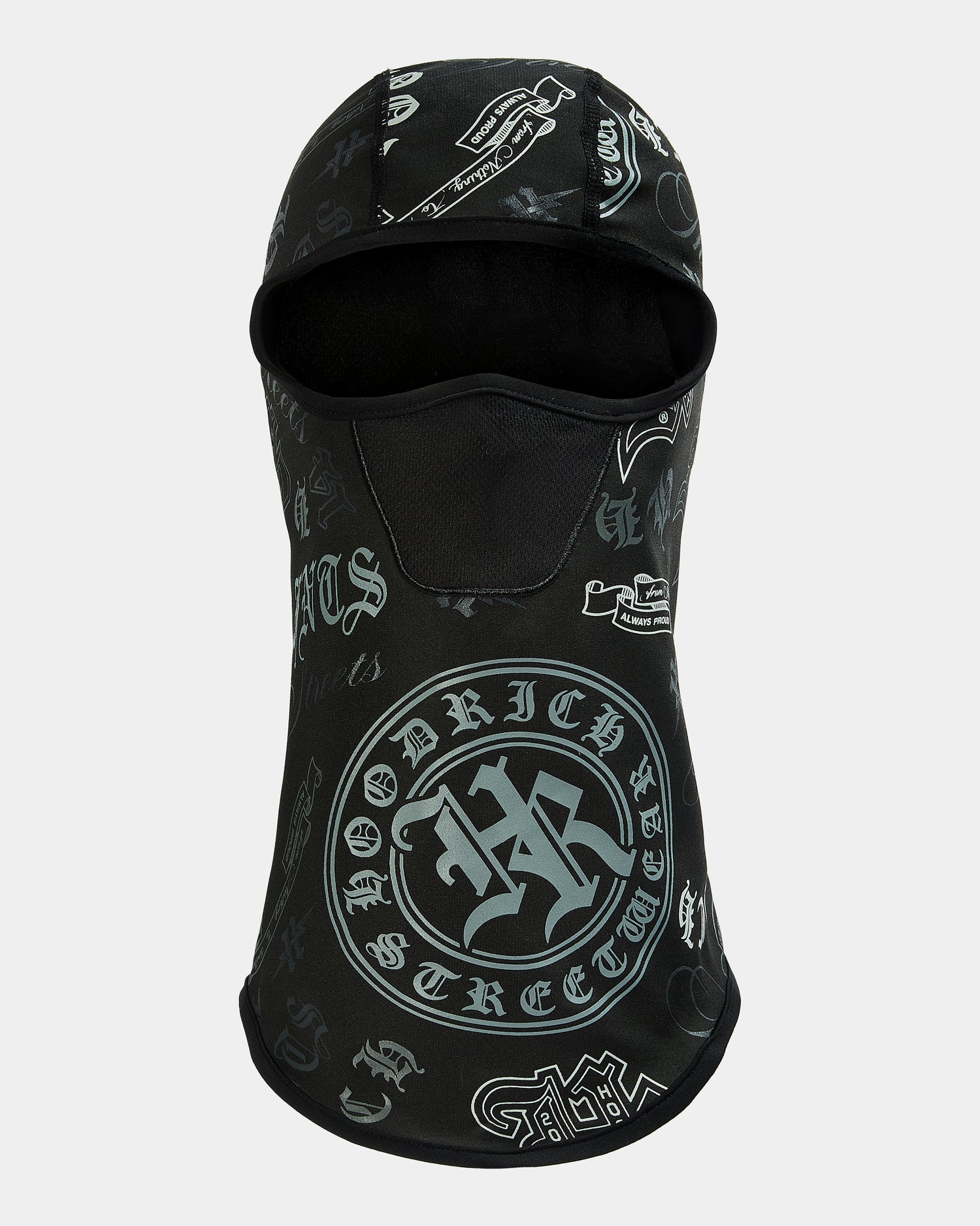 Gothtoss Balaclava - Black/Grey