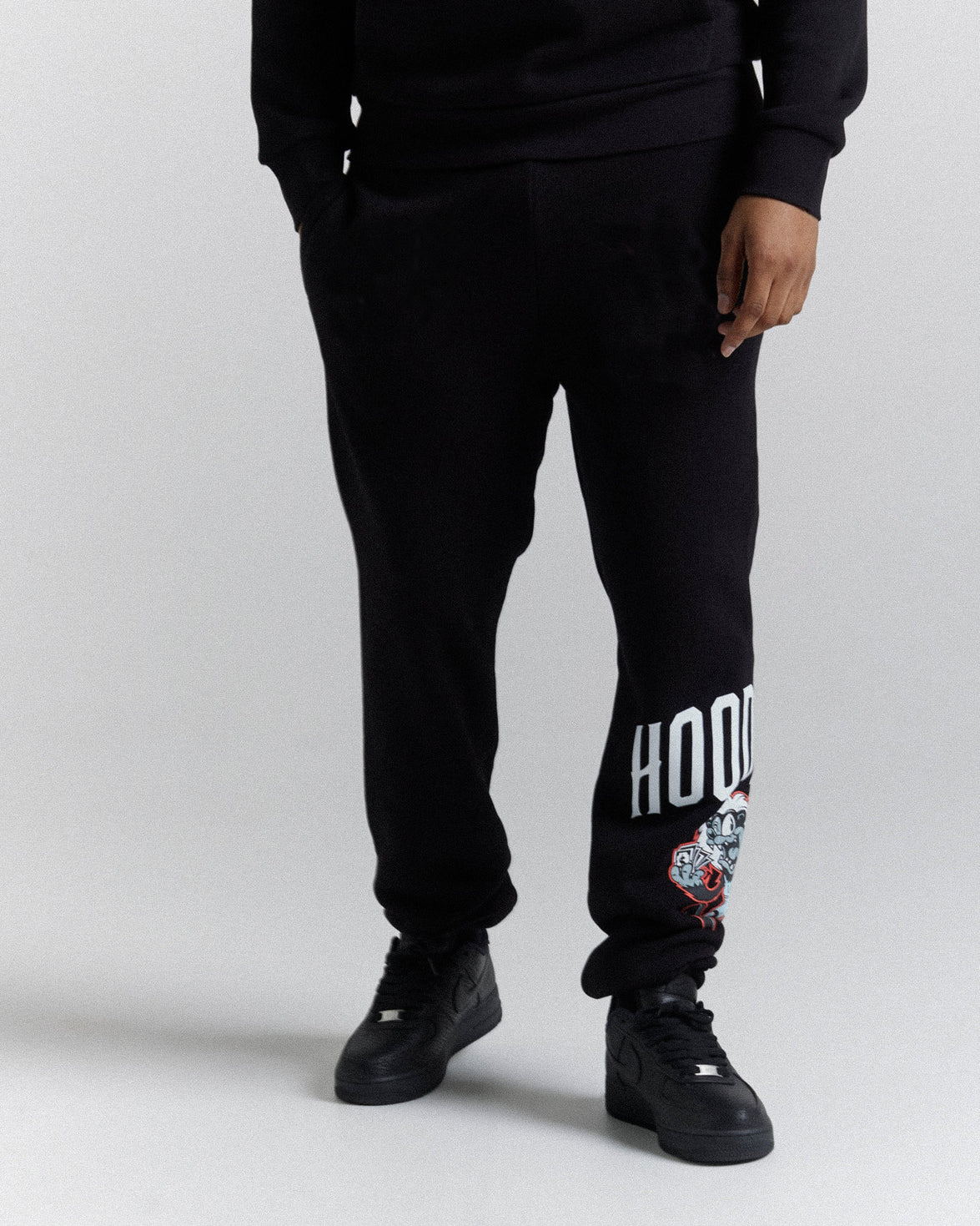 Menace Jogger - Black/White/Red