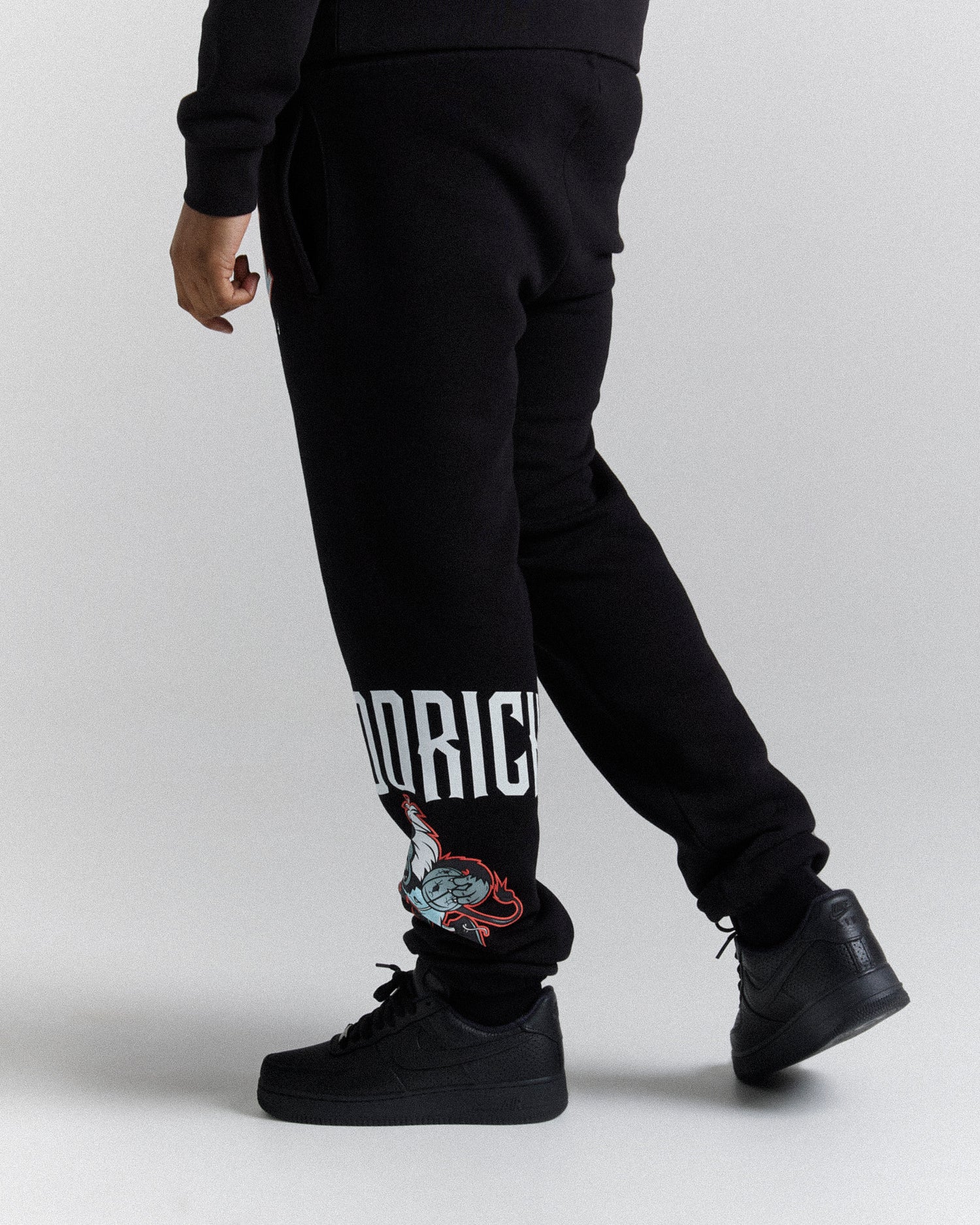 Menace Jogger - Black/White/Red