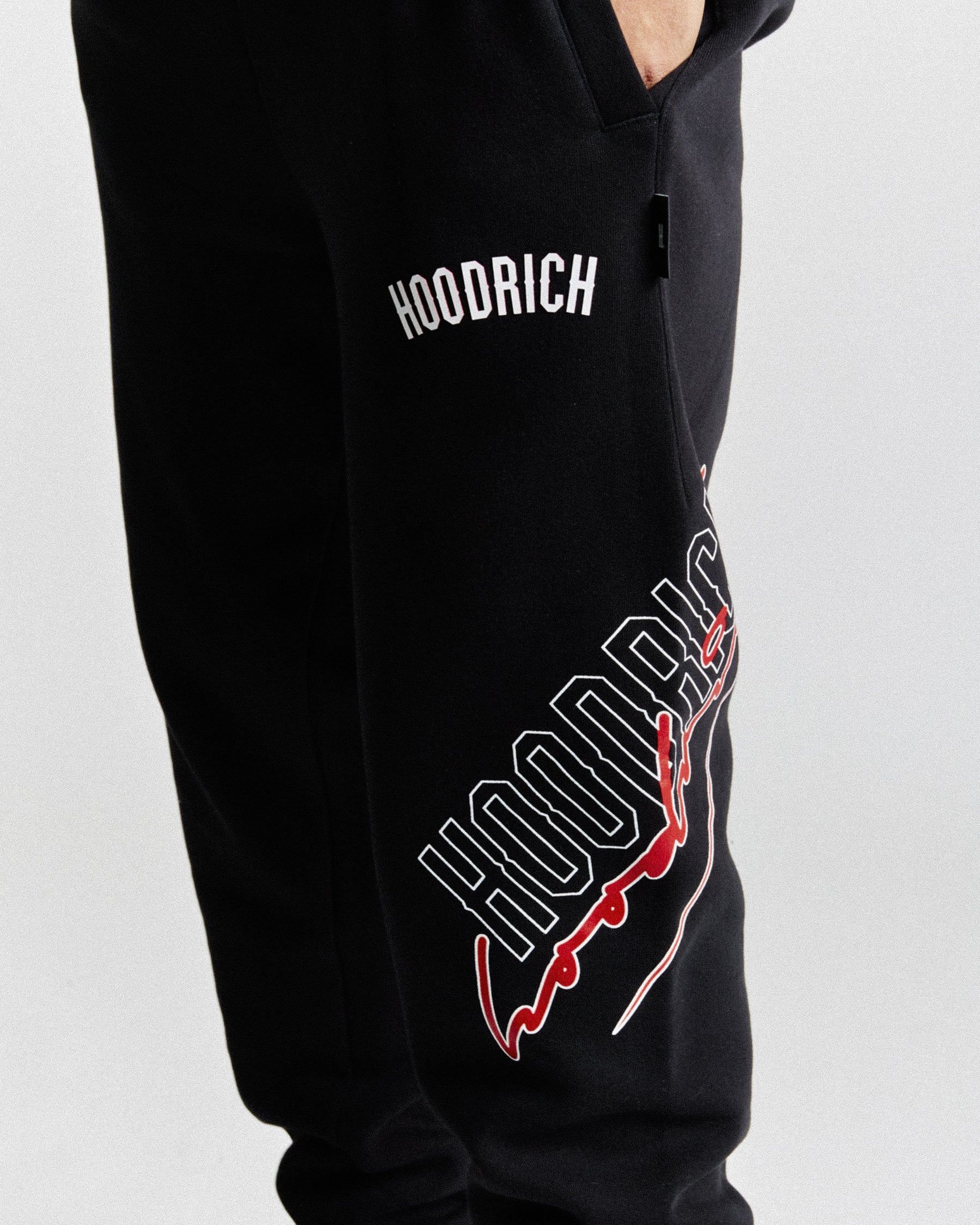 Caliber Joggers - Black/Red/White