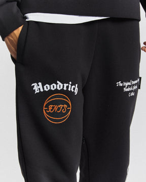 Net Joggers - Black/White/Orange