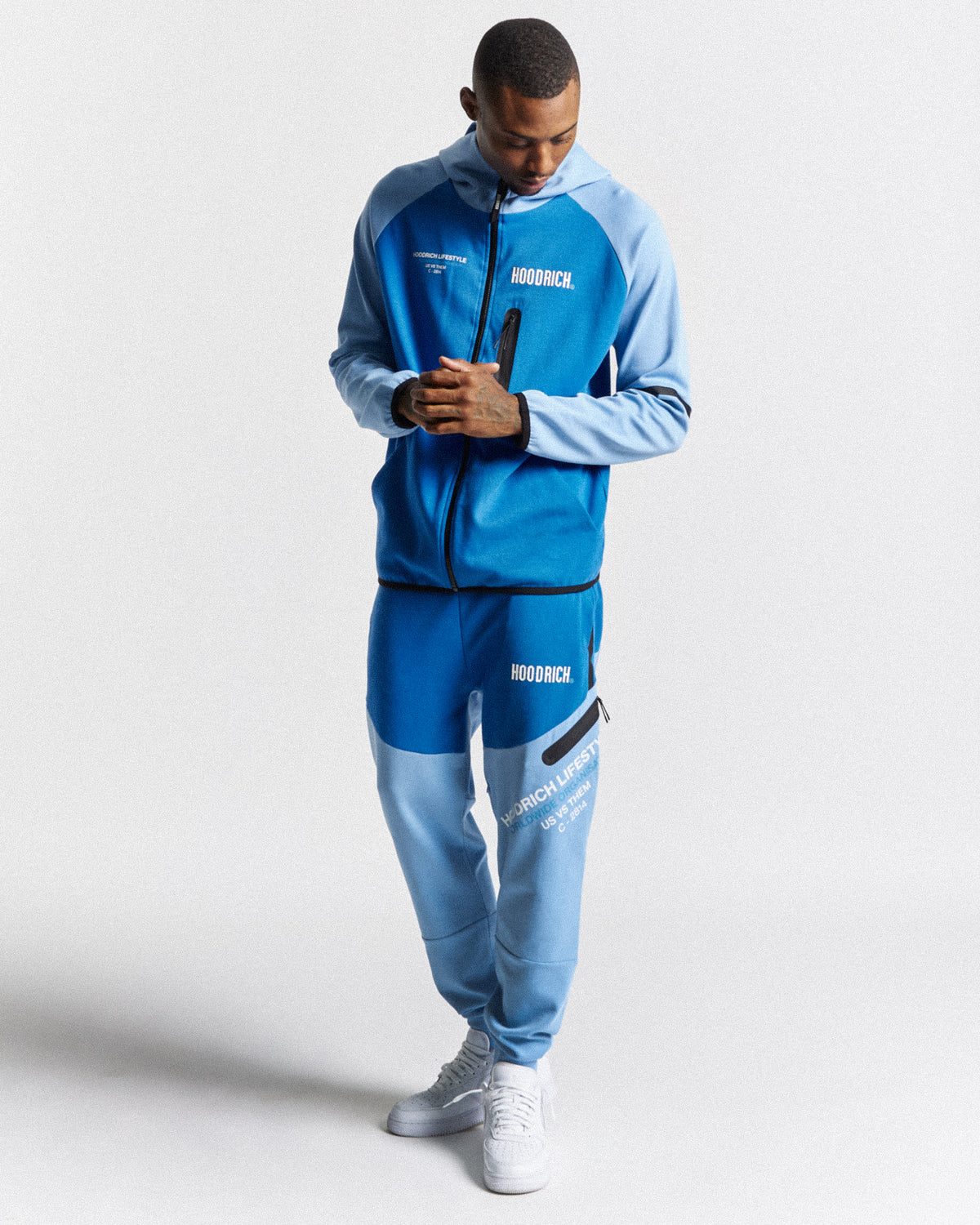 OG Cycle Joggers - Placid Blue/déjà vu Blue/White