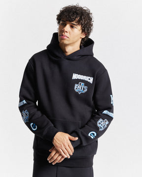 Rival Hoodie - Black/White/Blue