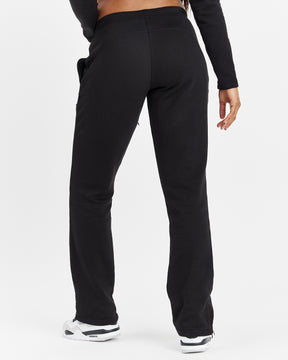 Form Slim Open Hem Jogger - Black/Silver