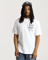 Asphalt Oversized T-Shirt - White/Grey