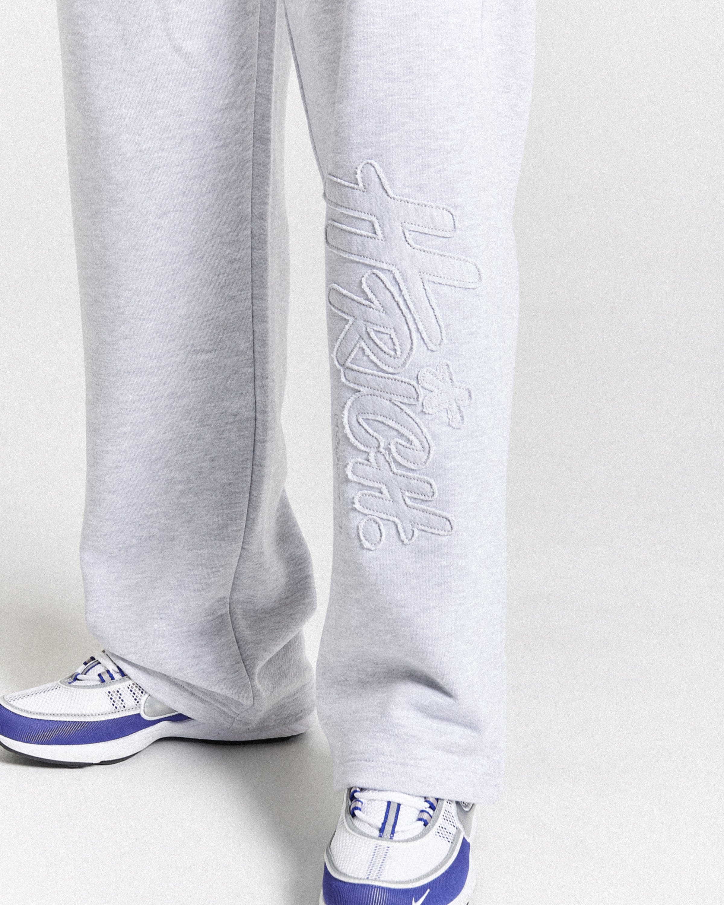 Asthrich Oversized Joggers - Light Grey