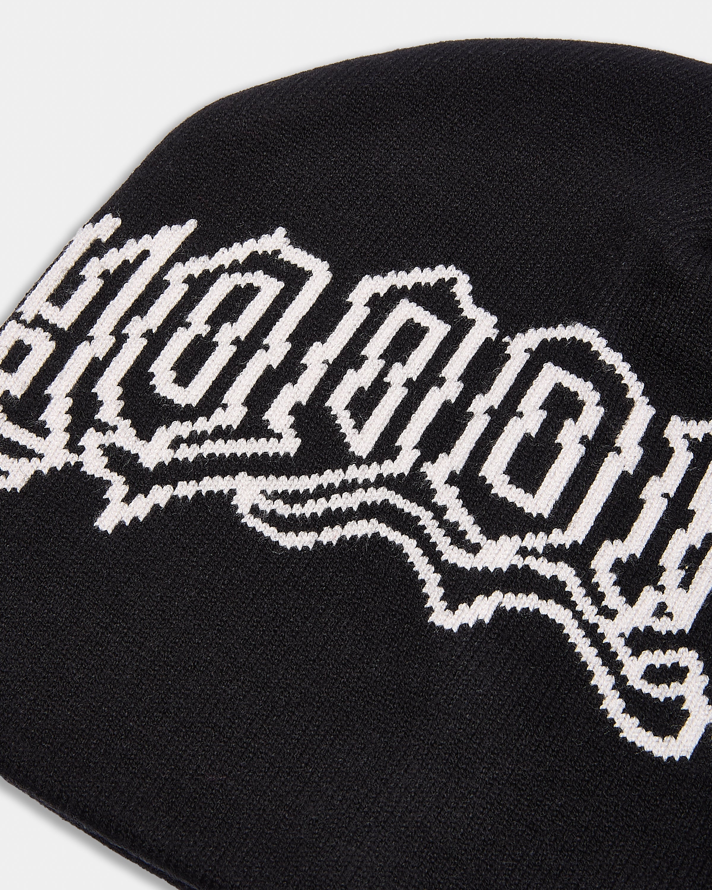 Ritual Knit Beanie - Black/White