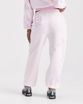 Onyx Oversized Joggers - Pink