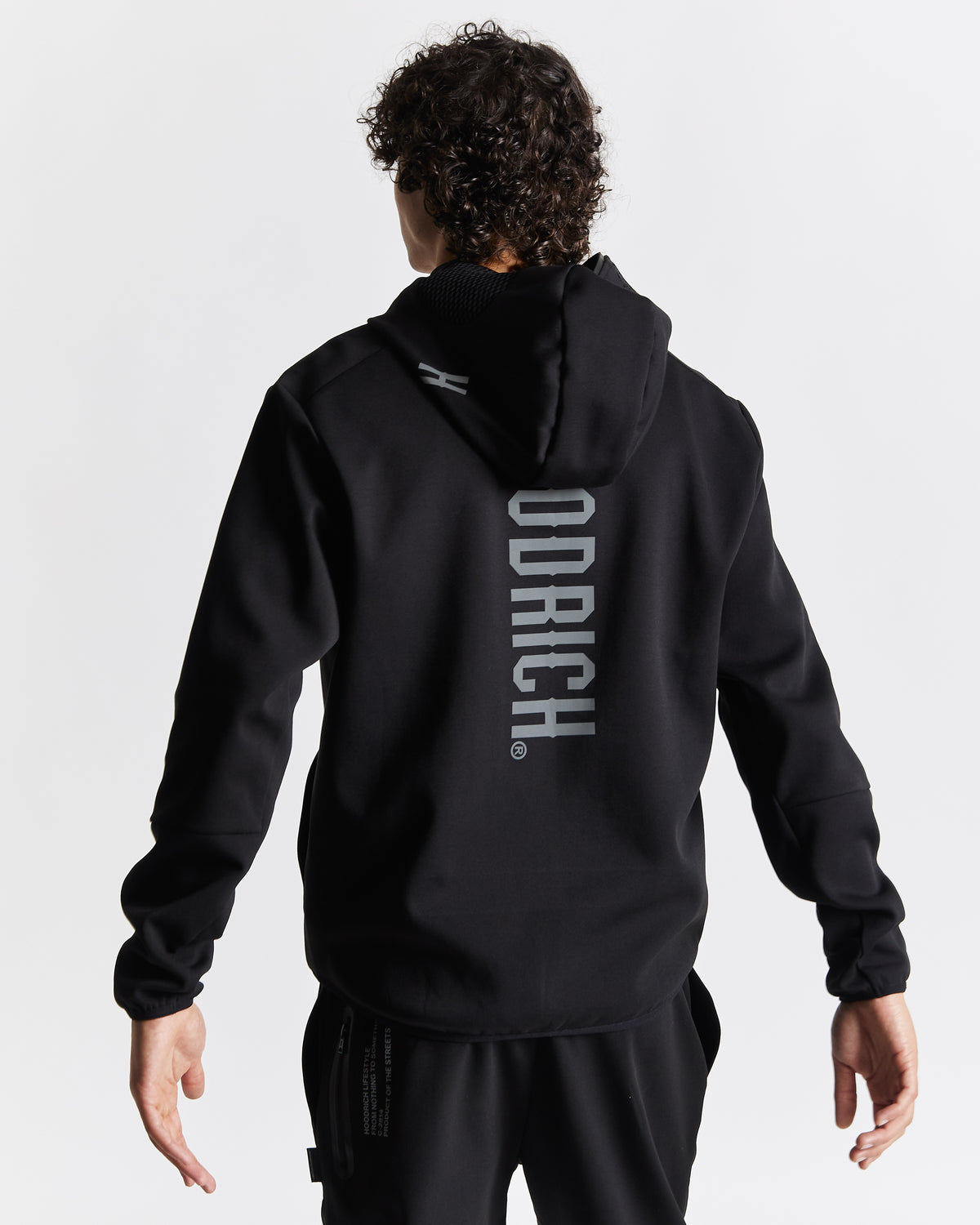 OG Virtue Full Zip Hoodie - Black/Reflective