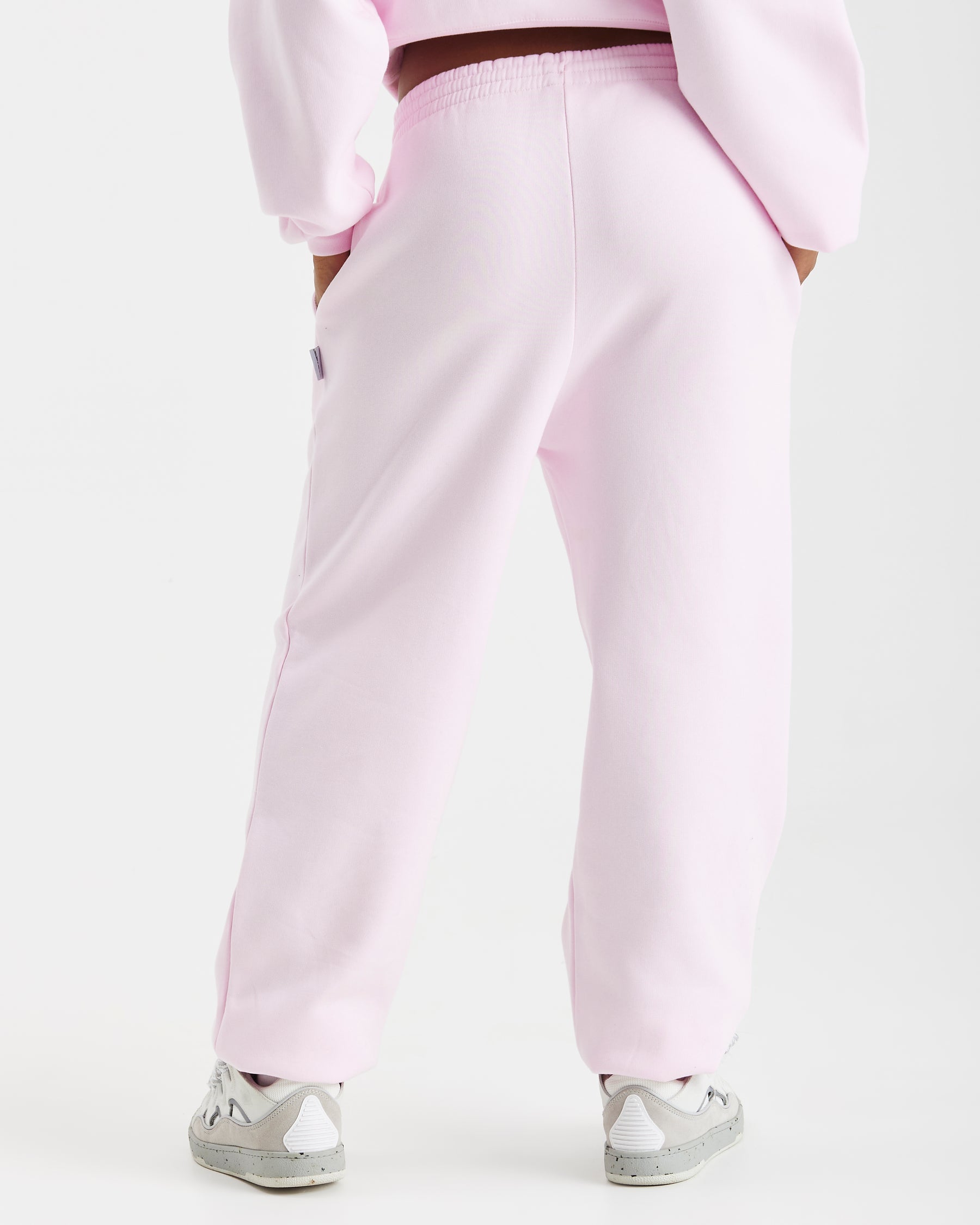 Lead Oversized Joggers - Pink/White