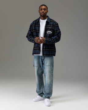 The Winners Circle Checked Shirt - Blue/Grey