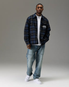 The Winners Circle Checked Shirt - Blue/Grey
