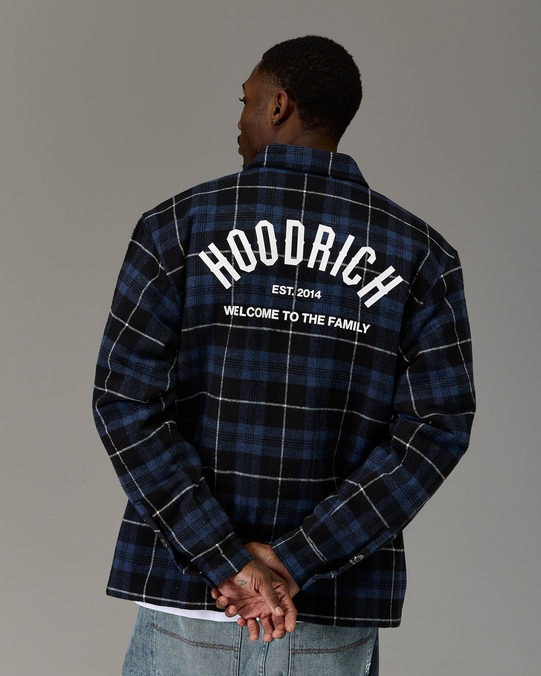 The Winners Circle Checked Shirt - Blue/Grey