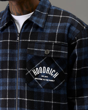 The Winners Circle Checked Shirt - Blue/Grey