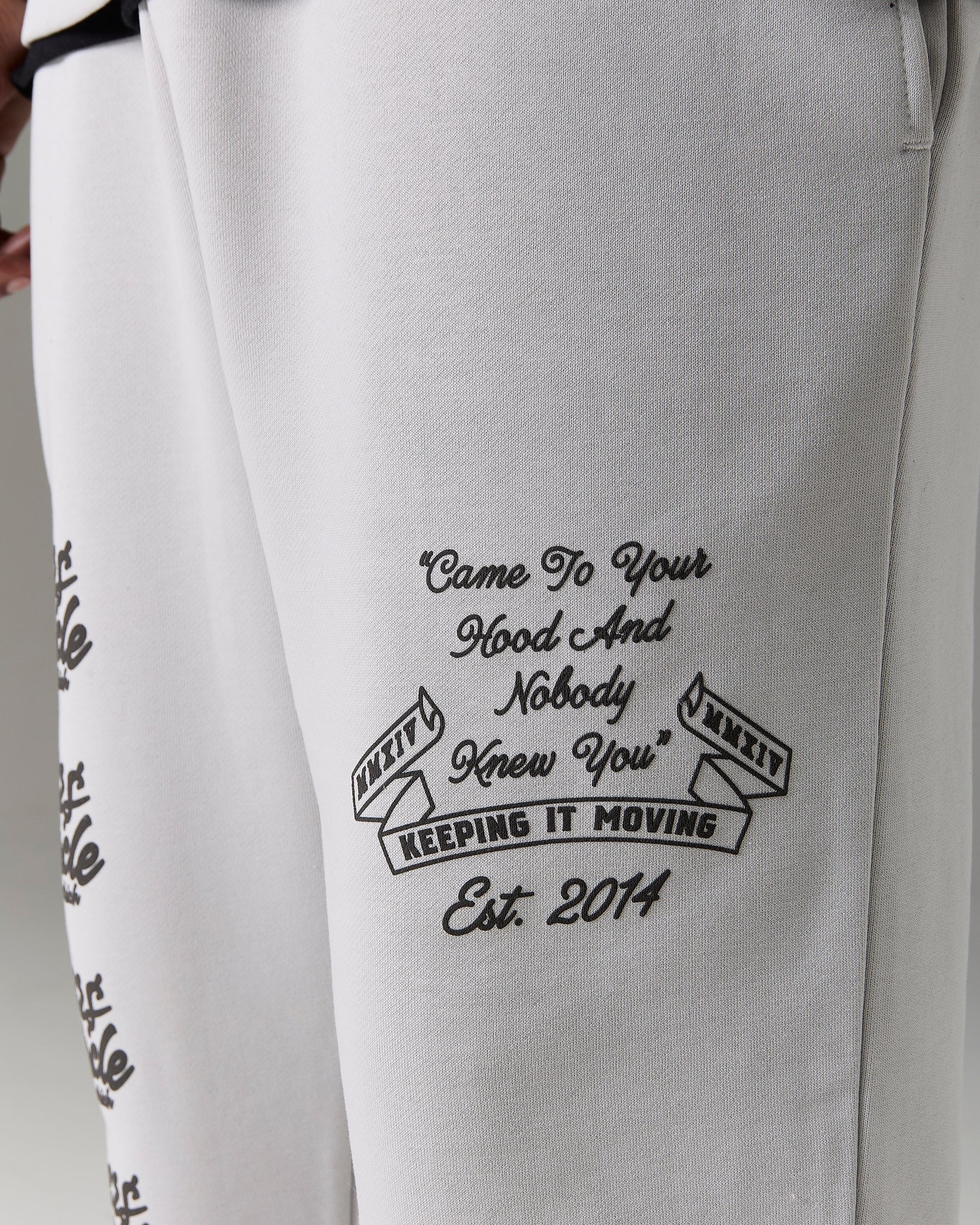 The Winners Circle Oversized Jogger - Grey