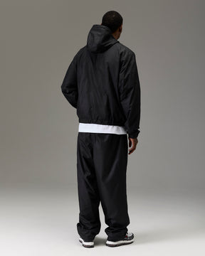 The Winners Circle Ripstop Woven Jacket - Black/White