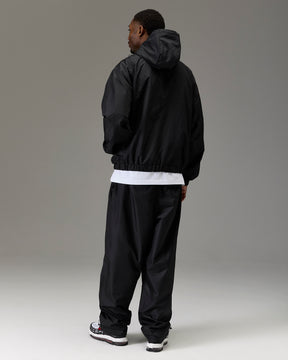 The Winners Circle Ripstop Woven Pant - Black/White