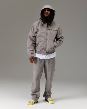 The Winners Circle Canvas Jacket - Grey