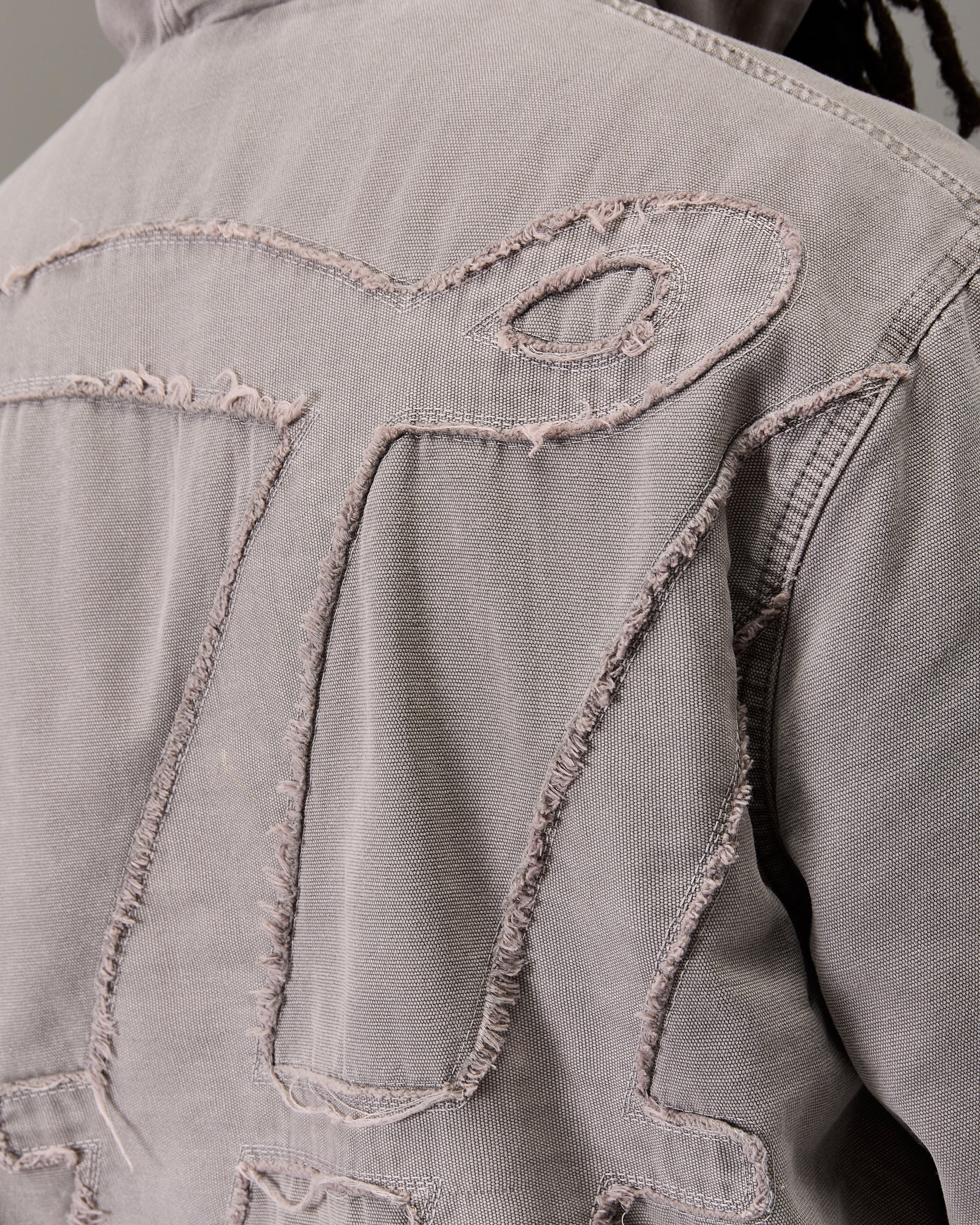 The Winner's Circle Canvas Jacket - Grey
