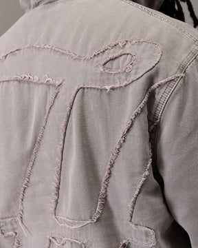 The Winners Circle Canvas Jacket - Grey