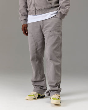 The Winners Circle Carpenter Canvas Pant - Grey