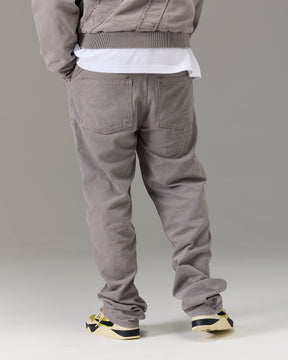 The Winners Circle Carpenter Canvas Pant - Grey