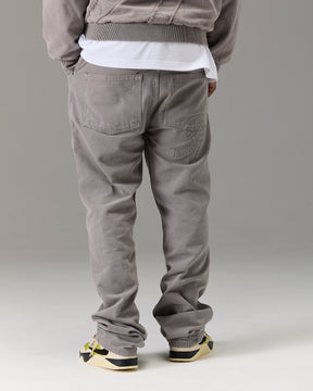 The Winners Circle Carpenter Canvas Pant - Grey