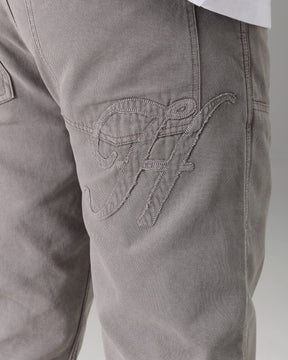 The Winners Circle Carpenter Canvas Pant - Grey