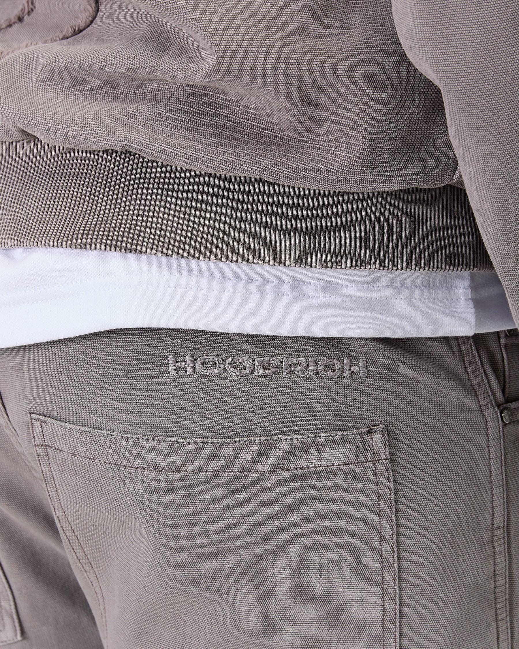 The Winners Circle Carpenter Canvas Pant - Grey