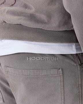 The Winners Circle Carpenter Canvas Pant - Grey