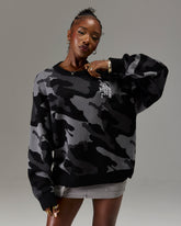 The Winner's Circle Knitwear Sweater - Black/Camo