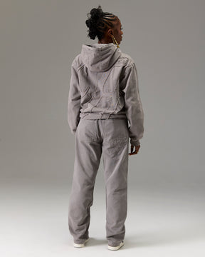 The Winners Circle Carpenter Canvas Pant - Grey