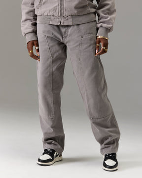 The Winners Circle Carpenter Canvas Pant - Grey