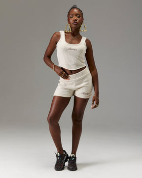 The Winners Circle Knitted Shorts - Marl