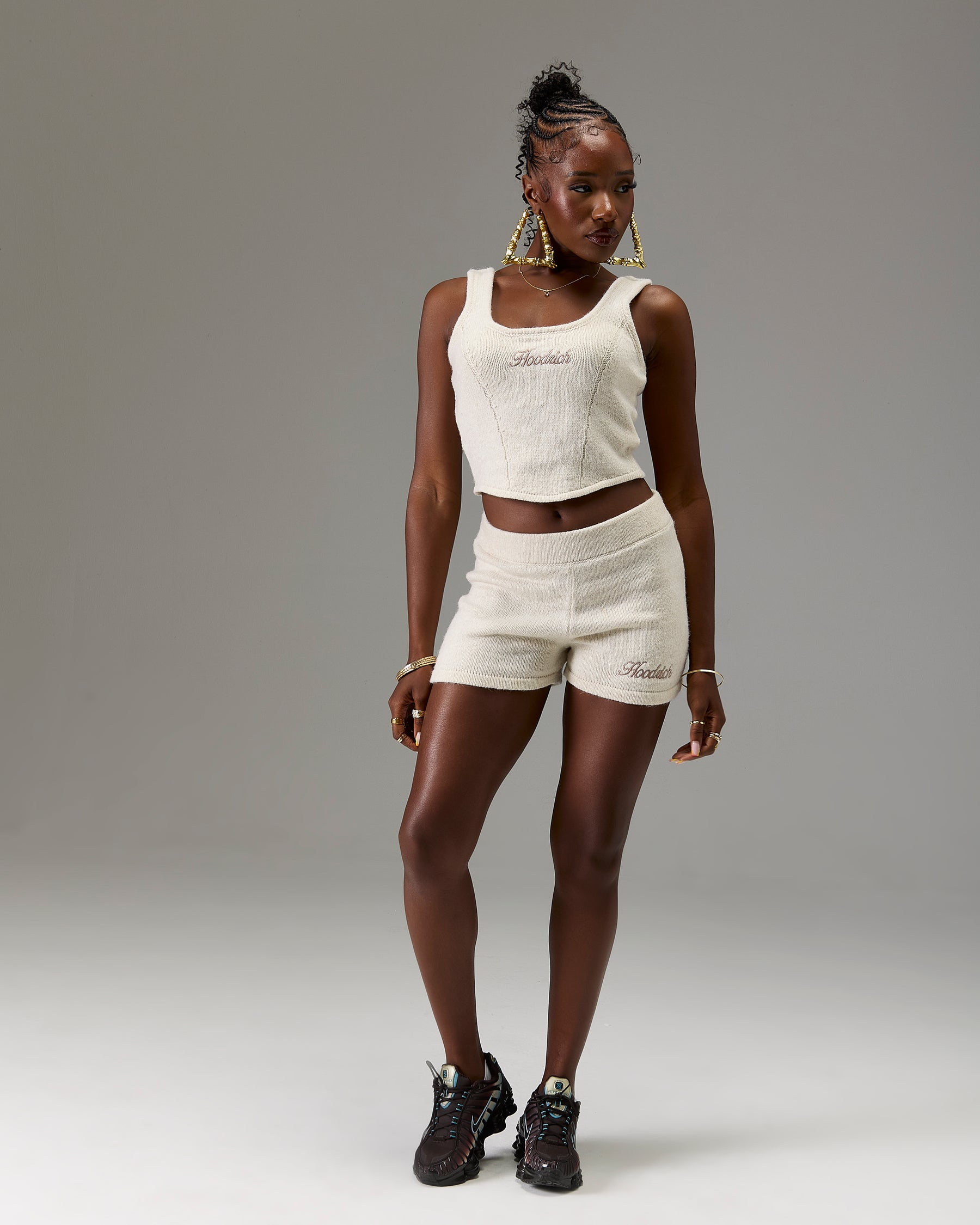 The Winners Circle Knitted Top - Marl