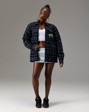 The Winners Circle Checked Shirt - Blue/Grey