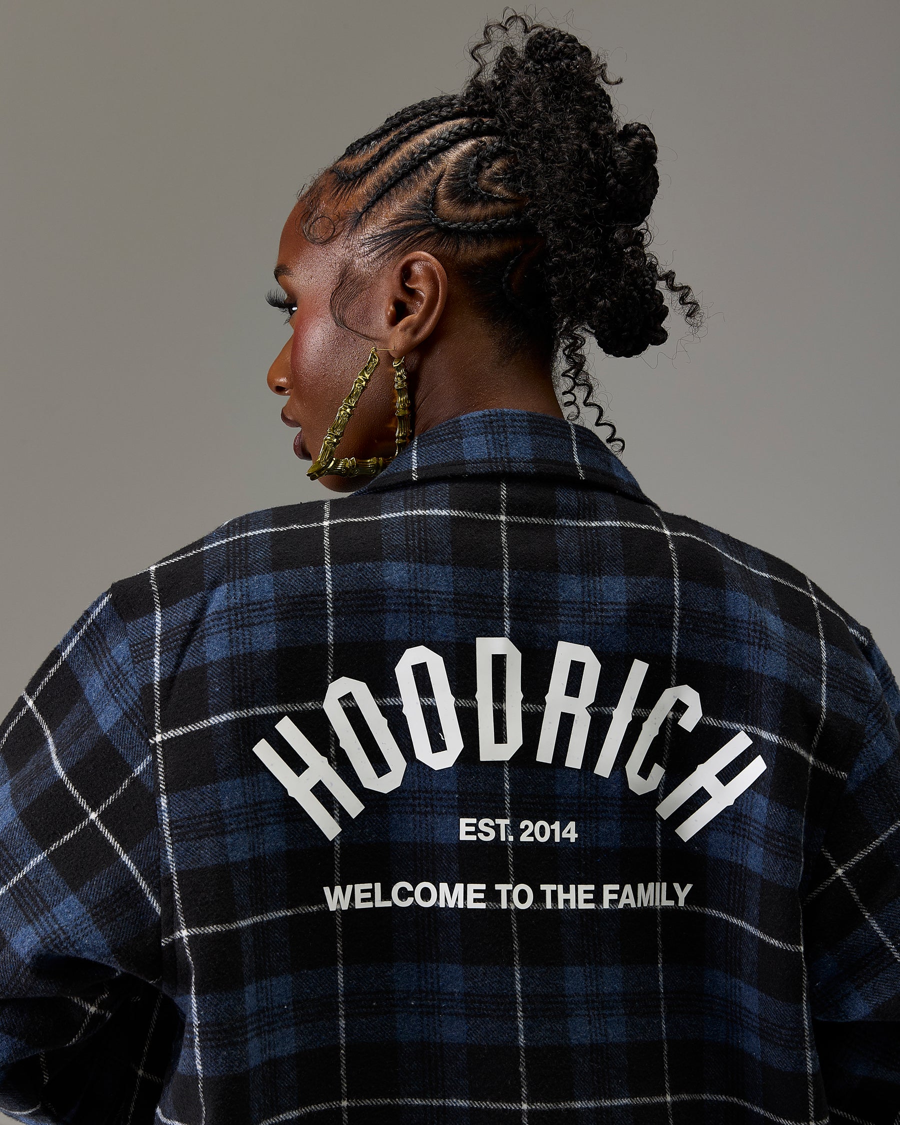 The Winners Circle Checked Shirt - Blue/Grey