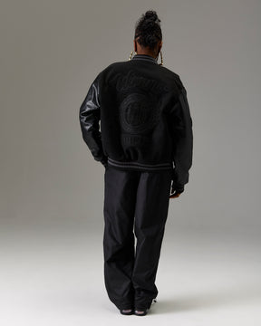 The Winners Circle Varsity Jacket - Black