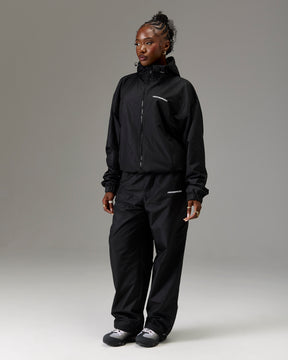 The Winners Circle Ripstop Woven Pant - Black/White