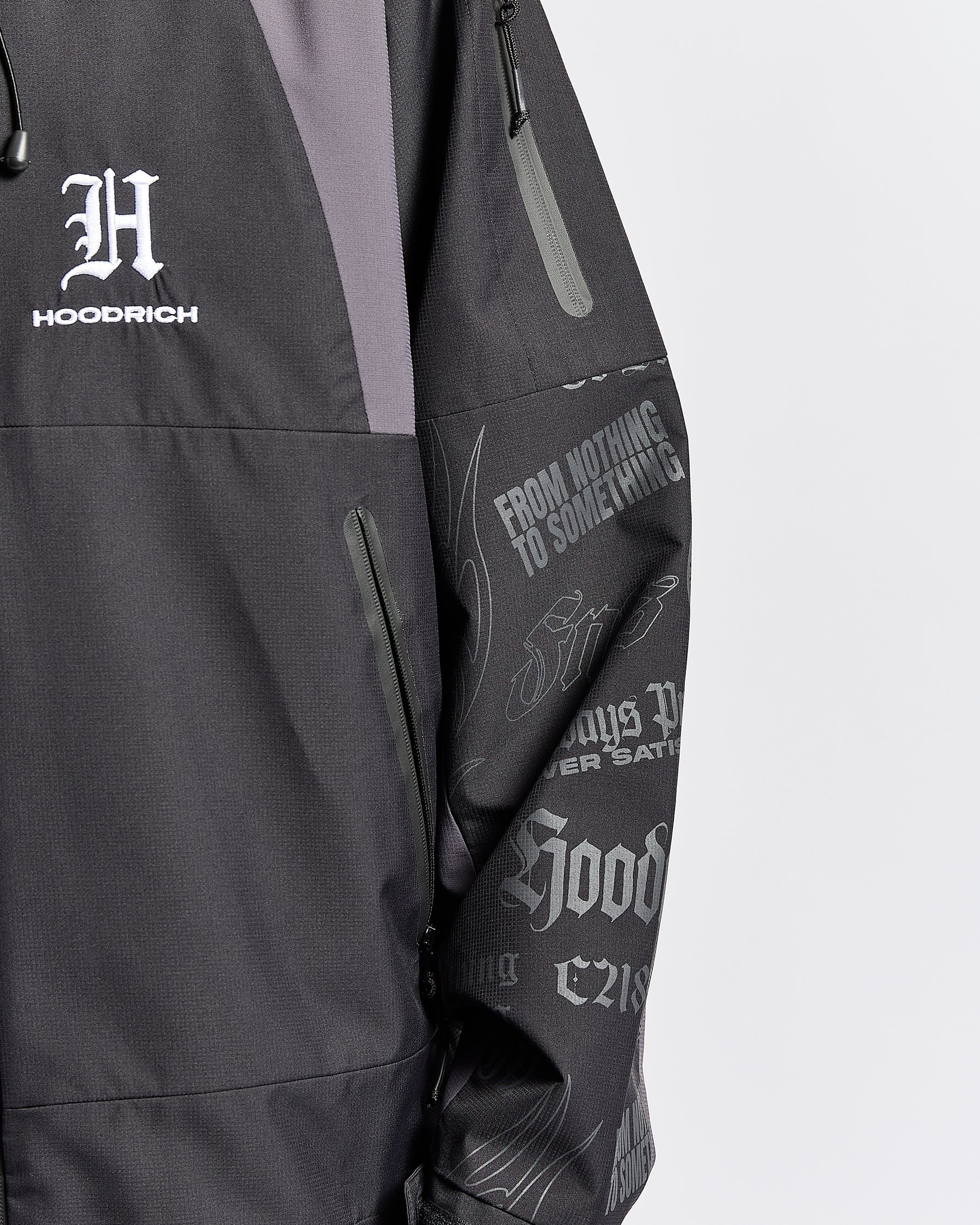 Chroma Shell Jacket - Black/White