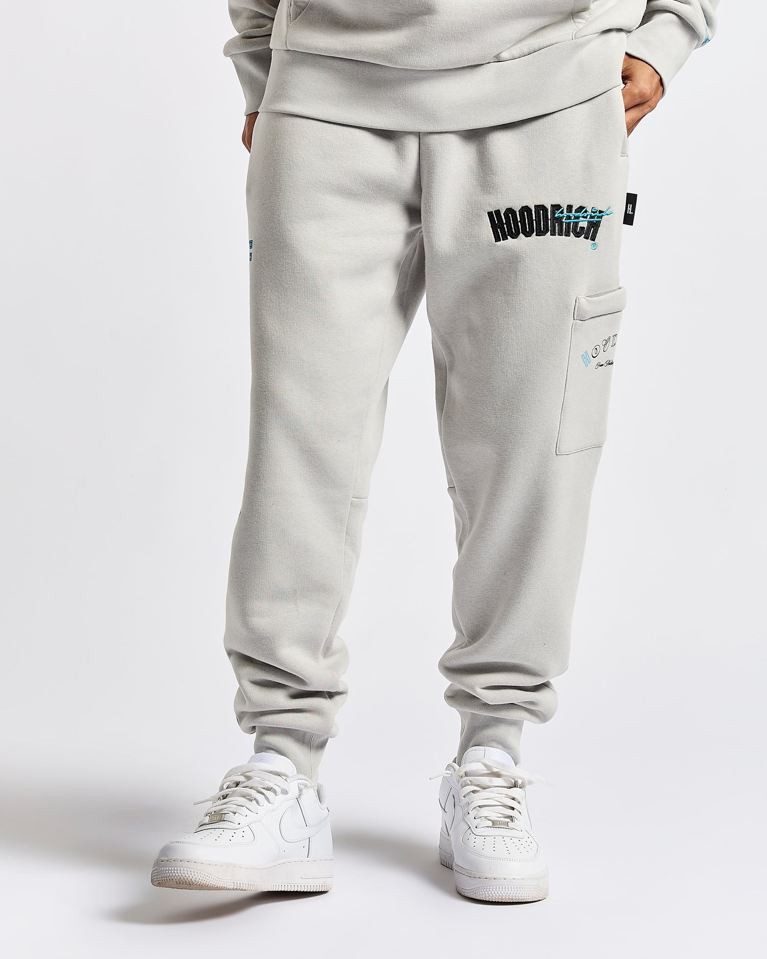 Heat Jogger - Light Grey/Black/Blue